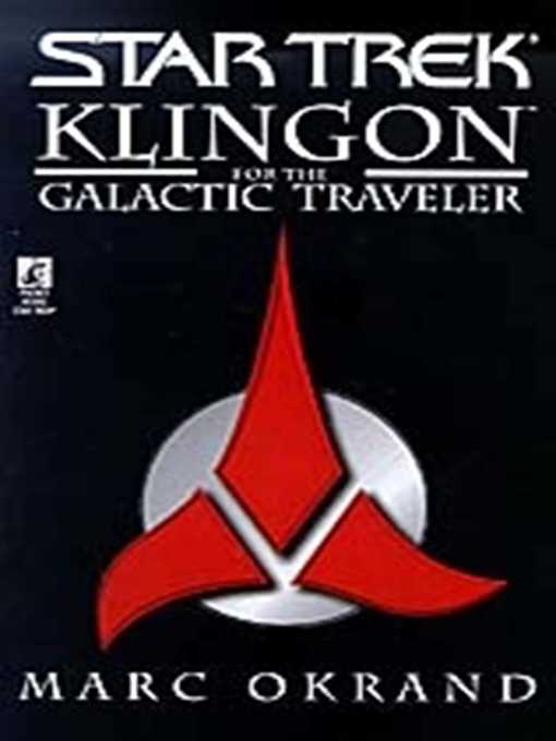 Cover image for Klingon for the Galactic Traveler